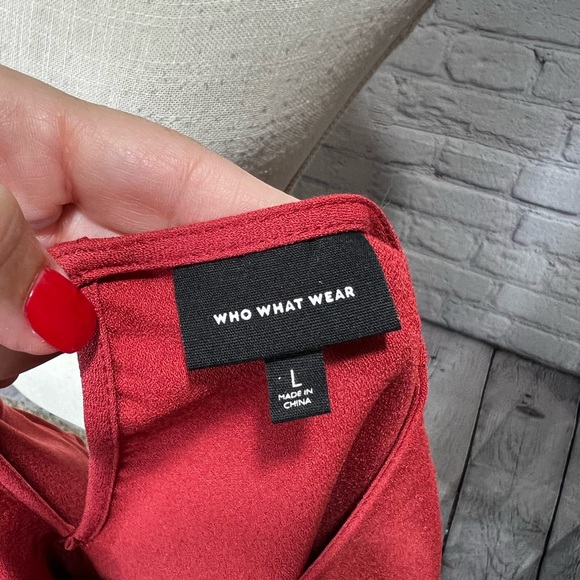 Who what wear rust colored top size large - Picture 11 of 12